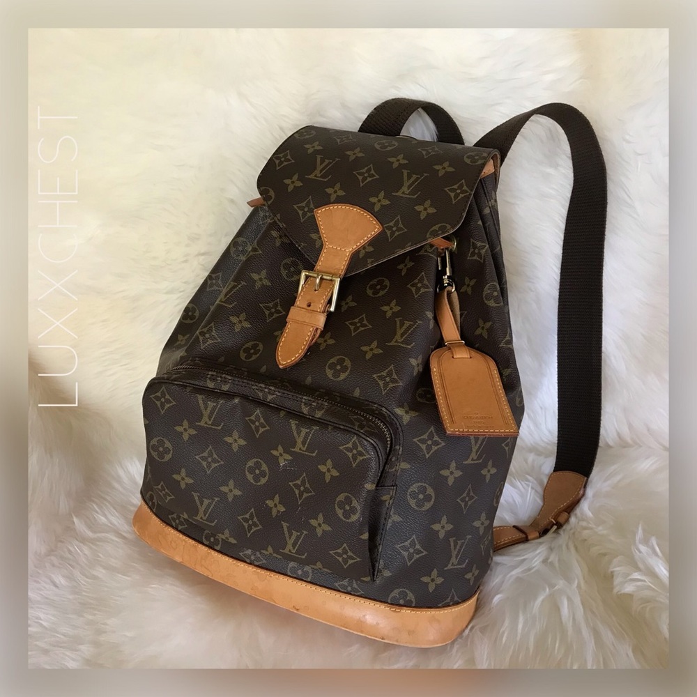 💎✨ Beautiful  Backpack ✨💎Louis Vuitton Montsouris GM